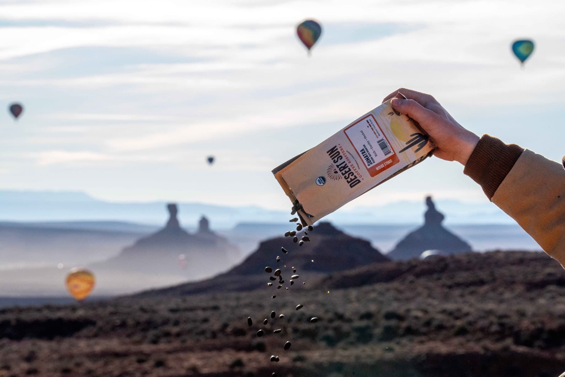 A cup of dark coffee on a cold morning — the kind of cup that doesn't stand a chance against pre-dawn ranch cold.