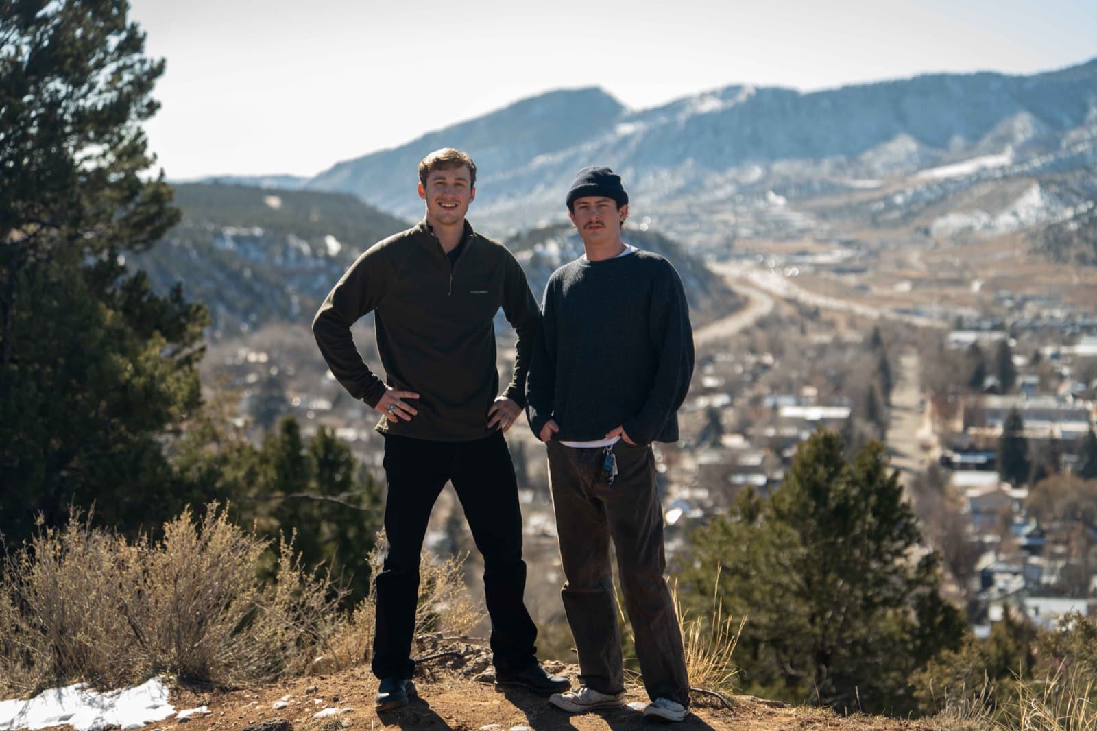 Kahlil and Wes — founders of Creative Flow Studio in Durango, Colorado