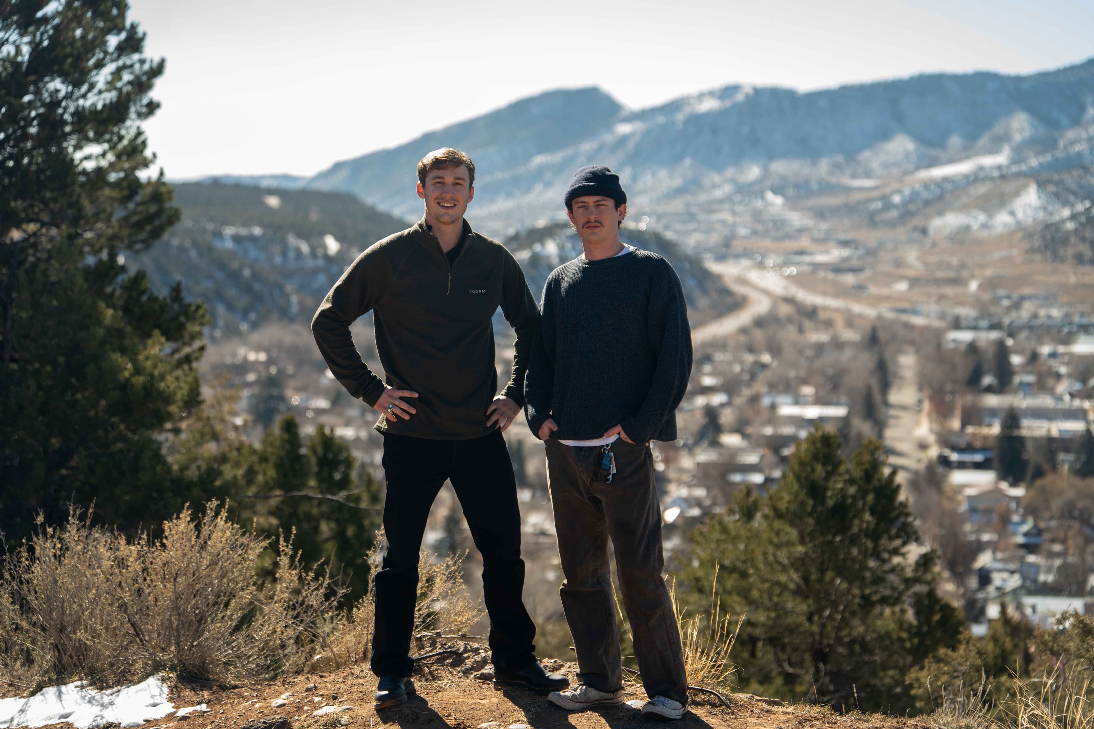 Kahlil and Wes — founders of Creative Flow Studio in Durango, Colorado