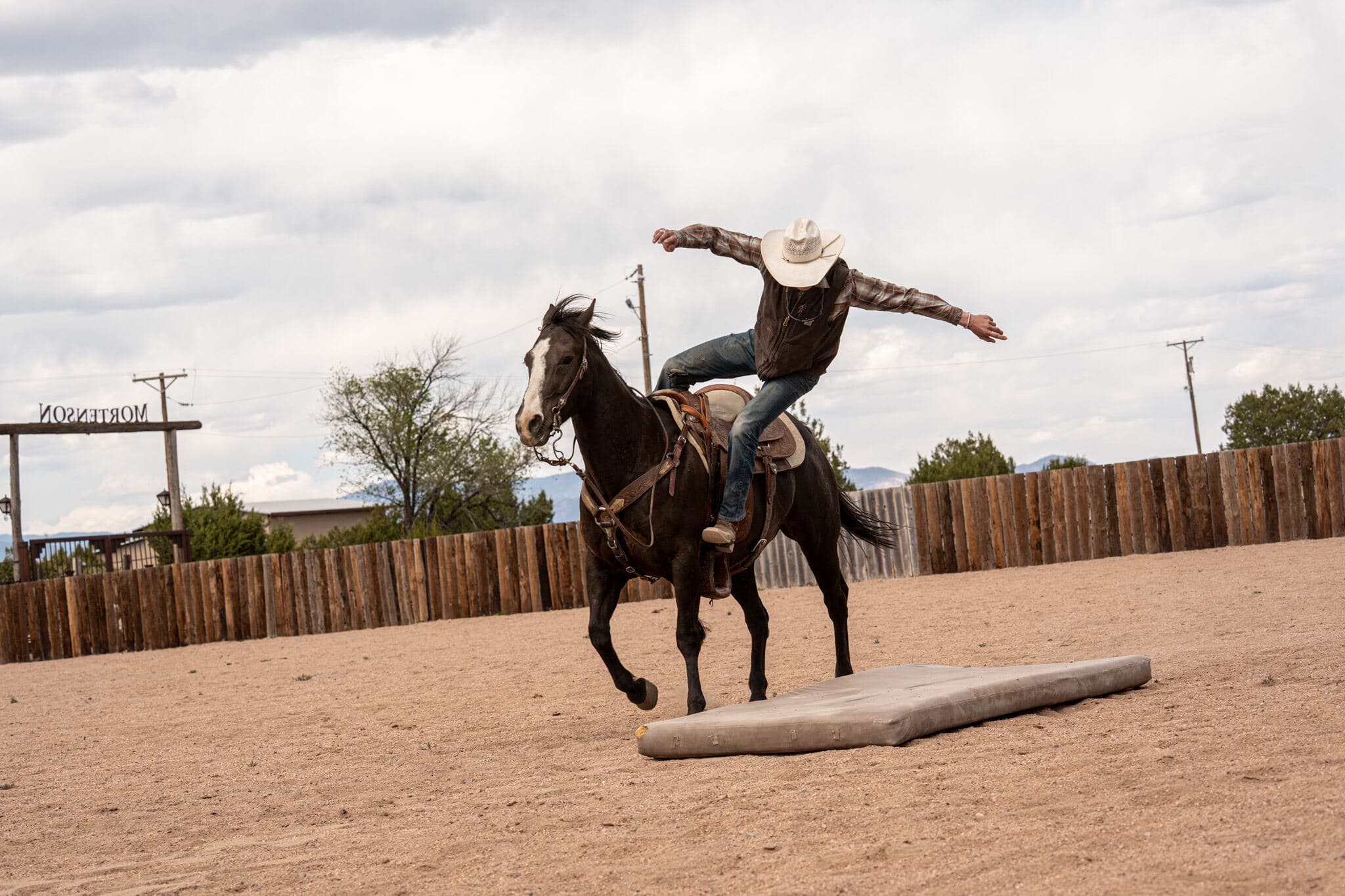 Mortenson Ranch — wide working-ranch frame from the 6666 Ranch shoot